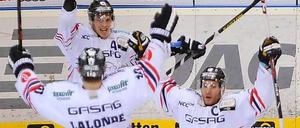 Heimvorteil! Mit dem 4:1 in Ingolstadt verteidigten die Eisbären Platz acht. 
