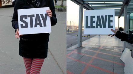 "Leaving is not an option?" Weggehen ist keine Option: Der Titel des HAU-Festivals stammt von Regisseur Mundruzcó.