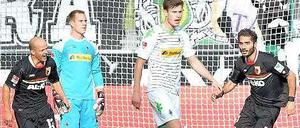 Augsburg jubelt, Mönchengladbach hadert.