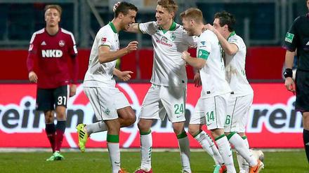 Hoch im Norden: Für Werder Bremen geht's bergauf. 