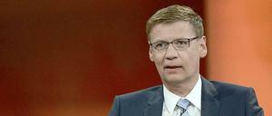 Moderator Günther Jauch blieb trotz des Zwischenfalls gelassen.