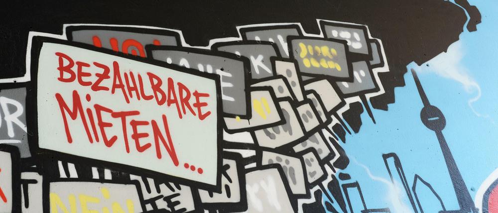 Seit Monaten machen Aktivisten immer wieder gegen die steigenden Mieten in Berlin mobil.