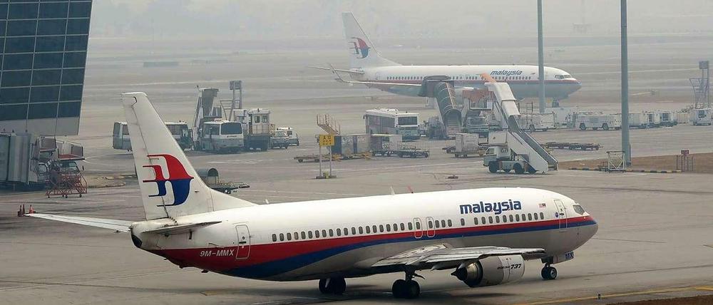 Flugzeug der Malaysia Airlines.