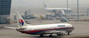 Flugzeug der Malaysia Airlines.