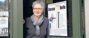 Büchermacherin. Roswitha Quadflieg – hier im Literaturhaus in Charlottenburg – hat lange in Hamburg Texte illustriert und gedruckt. Heute schreibt sie welche in Berlin. 