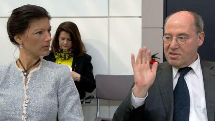Sahra Wagenknecht und Gregor Gysi