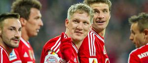 Traf sehenswert zum 2:0: Bayerns Bastian Schweinsteiger.