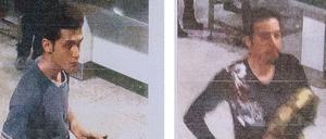 Eine Überwachungskamera auf dem Flughafen von Kuala Lumpur hat Bilder von den beiden Iranern gemacht, die mit gestohlenen Pässen an Bord der Boeing gingen. Der junge Mann links ist Pouria NM..