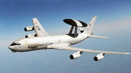 Wegen der Krim-Krise schickt die Nato Awacs-Aufklärungsflugzeuge nach Polen und Rumänien.