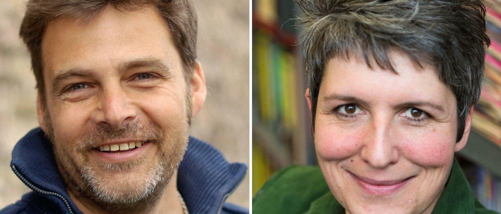 Bilden die neue "taz"-Spitze: Andreas Rüttenauer rückt an der Seite von Ines Pohl in die Chefredaktion auf. 