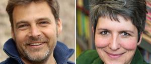 Bilden die neue "taz"-Spitze: Andreas Rüttenauer rückt an der Seite von Ines Pohl in die Chefredaktion auf. 