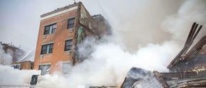 Explosion im New Yorker Stadtteil Harlem