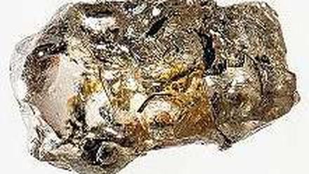Edel. In diesem Diamant fanden die Forscher winzige Stücke des Minerals Ringwoodit - und darin rund ein Gewichtsprozent Wasser. 