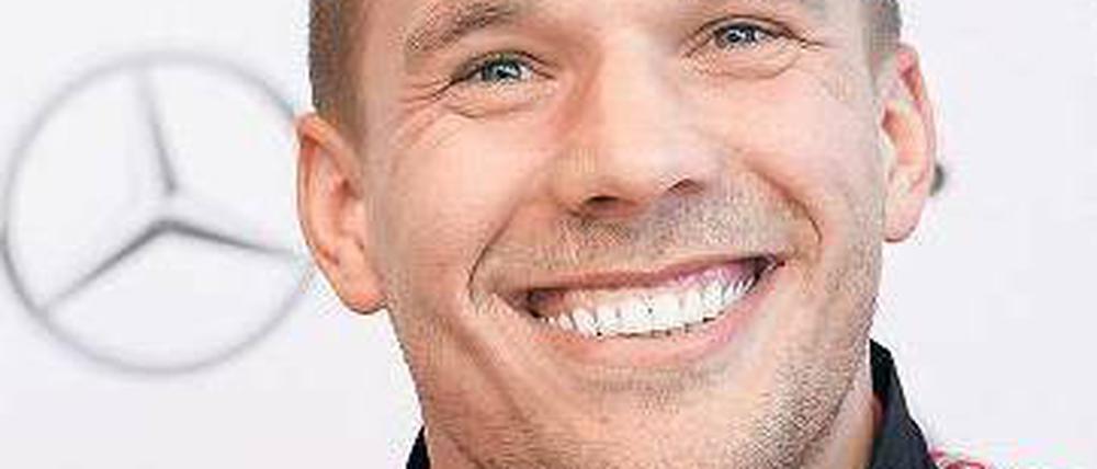 Immer optimistisch, immer positiv. Lukas Podolski, Einwanderer aus Polen. 