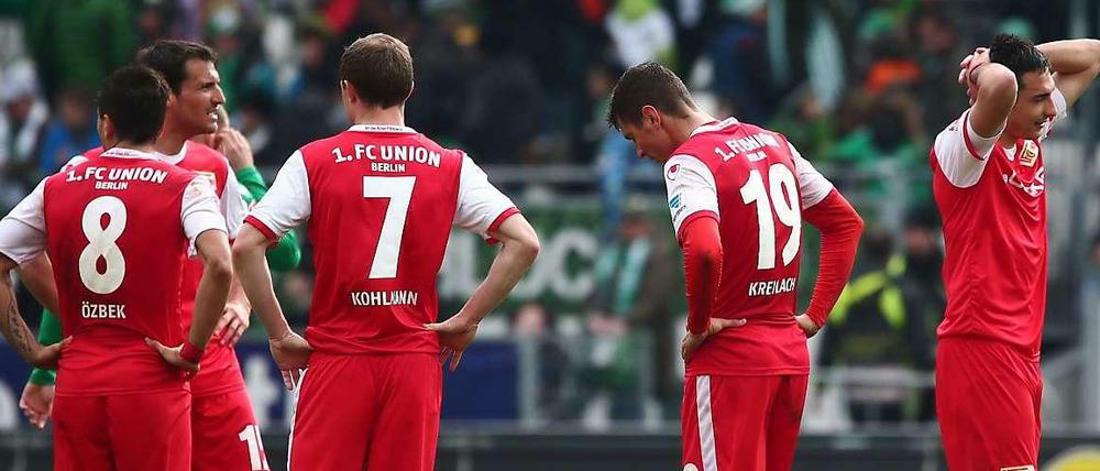 Immerhin ein Punkt: Union Berlin hält den Rückstand auf den Aufstiegsplatz konstant.