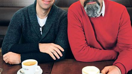 Jungenversteher. Ahmad Mansour (li.) und Yilmaz Atmaca.