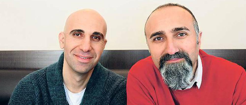 Jungenversteher. Ahmad Mansour (li.) und Yilmaz Atmaca. 