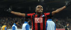 Mit offenen Armen. Gegen Hannover könnte Ronny mal wieder in die Startformation rücken. 