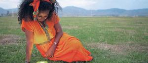 Little Sun im äthiopischen Hochland. Die Solarlampe sieht schön aus, hat aber auch einen praktischen Nutzen.