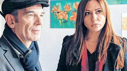 Die Kommissare Eva Saalfeld (Simone Thomalla) und Andreas Keppler (Martin Wuttke).