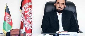 Der Richter von Mahmud Raqi in seinem Amtszimmer.
