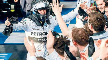 Vom Verfolger zum Verfolgten. Nico Rosberg führt zum ersten Mal in seiner Karriere die Formel-1-Rangliste an.