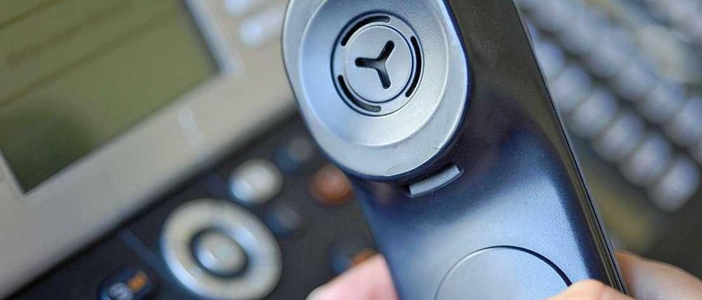 Bei einer Behörde in Bad Belzig klingelt ständig das Telefon.