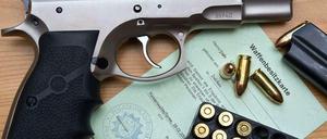 Die Zahl der Waffen in Berlin verringert sich auf 45 000 Schusswaffen.