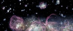 So könnte die "Inflation" des Kosmos nach dem Urknall ausgesehen haben - Forscher haben nun Signale zur Ausbreitung aufgezeichnet