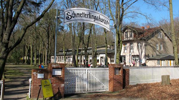 Der Schmetterlingshorst am Langen See, am Fuße der Müggelberge.
