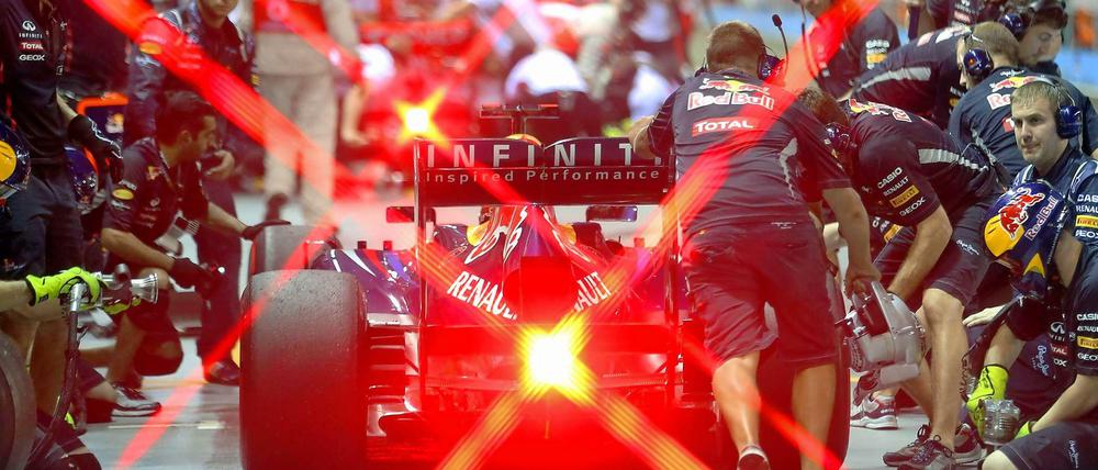 Auch Sebastian Vettel hat noch mit der Reform der Formel 1 zu kämpfen. Selbst Profis könnten den Ausgang des Rennens kaum noch abschätzen, sagt er.