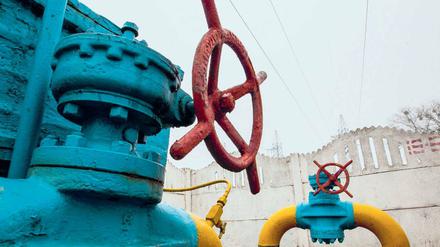 Dauerleitung nach Deutschland. Die Unternehmen Eon, RWE und Wintershall beziehen Gas in Russland. 