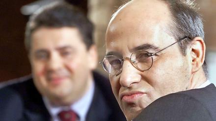 Vor zwölf Jahren. Gregor Gysi (rechts) und Sigmar Gabriel bei einer Talkrunde in Hannover