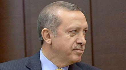 Im Kreuzfeuer der Kritik: Ministerpräsident Erdogan