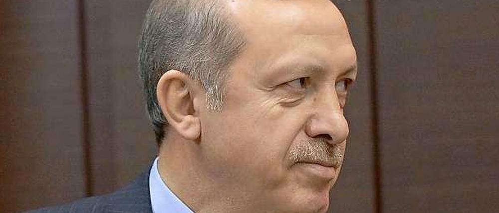 Im Kreuzfeuer der Kritik: Ministerpräsident Erdogan