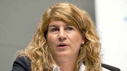 Die VdU-Präsidentin Stephanie Bschorr stellte die Umfrage des Verbandes Deutscher Unternehmerinnen (VdU) am Dienstag in Berlin vor