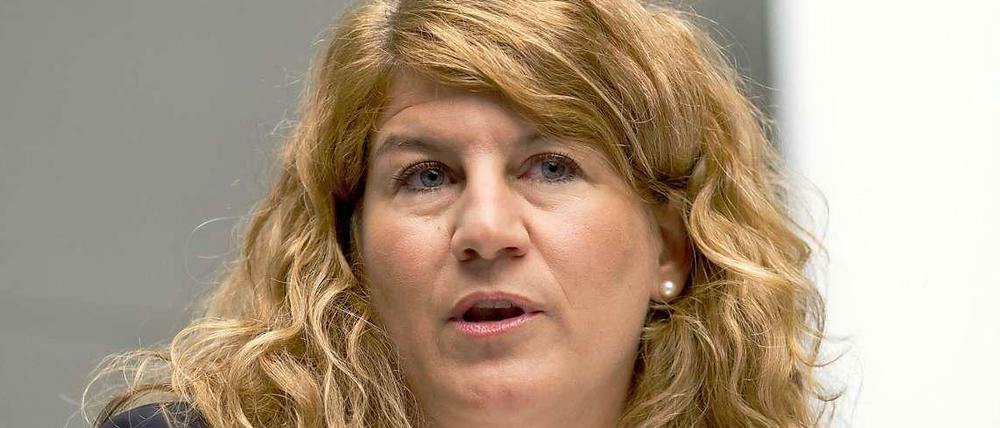 Die VdU-Präsidentin Stephanie Bschorr stellte die Umfrage des Verbandes Deutscher Unternehmerinnen (VdU) am Dienstag in Berlin vor
