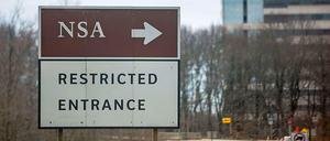 Die NSA-Zentrale in Fort Meade, Maryland, USA.