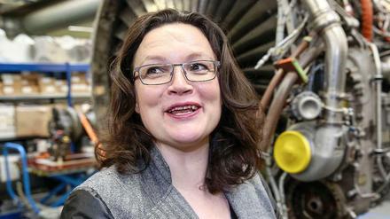 Jahrelang galt Andrea Nahles als Kampflinke. Sie wurde wenig gemocht, stieß immer wieder Leute vor den Kopf.