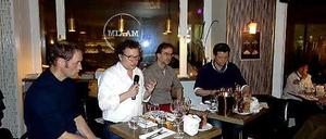 Genuss-Experte Ulrich Amling führte souverän durch den Abend