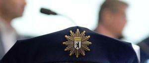 Eine Polizeimütze