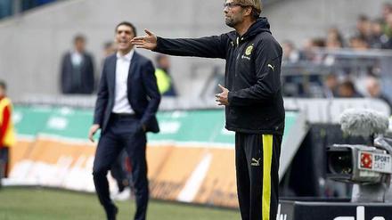Nur am Rande: Jürgen Klopp blieb diesmal für seine Verhältnisse dezent.