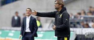 Nur am Rande: Jürgen Klopp blieb diesmal für seine Verhältnisse dezent.