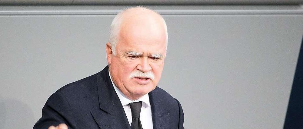 Vorne dabei. Peter Gauweiler soll 2013 mindestens eine halbe Million Euro dazuverdient haben.