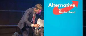Auf dem Parteitag der AfD: Bernd Lucke