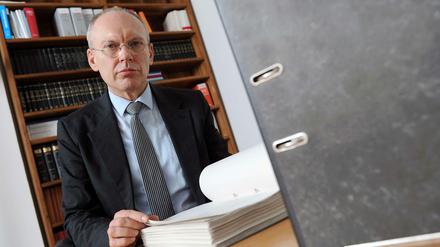 Richter Manfred Götzl leitet den NSU-Prozess