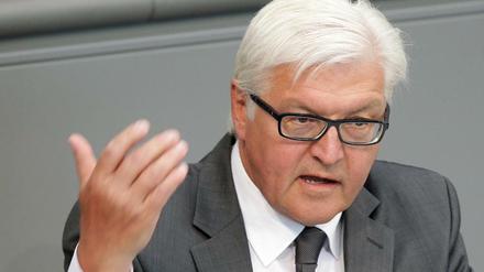 Frank-Walter Steinmeier hat die Geduld mit Wladimir Putin verloren.