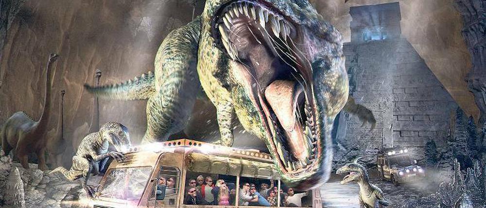 Im Movie-Park Bottrop sollen die Grenzen zwischen Realität und Fiktion verschwimmen. Das Konzept stammt von einer kalifornischen Filmfirma, die etwa „Fluch der Karibik“ animiert hat.