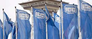 Flaggen wehen vor dem ICC