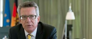 Bundesinnenminister Thomas de Maizère